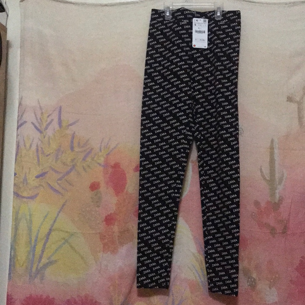 Zara logo leggings